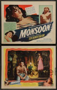 7w447 MONSOON 8 LCs '52 beautiful naked Ursula Thiess in the most daring picture ever filmed!