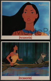 7w003 POCAHONTAS 16 LCs '95 Walt Disney, Native American Indians, great artwork!