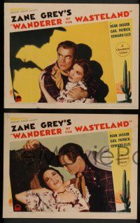 7w826 WANDERER OF THE WASTELAND 7 LCs '35 Zane Grey's sensational six-shooting drama!