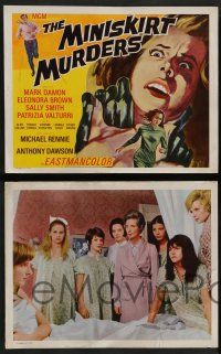 7w797 YOUNG, THE EVIL & THE SAVAGE 8 int'l LCs '68 directed by Antonio Margheriti, Michael Rennie!