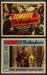 7w800 ZOMBIES OF THE STRATOSPHERE 8 chapter 1 LCs '52 alien Leonard Nimoy, all color, ultra rare!