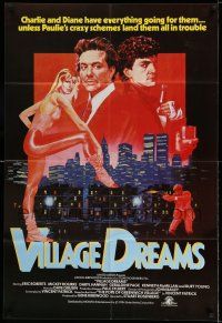 8a217 POPE OF GREENWICH VILLAGE English 1sh '84 Rourke, Roberts, Hannah, Village Dreams, different!