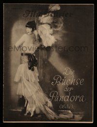 8a146 PANDORA'S BOX German program '29 great images of sexy Louise Brooks, G.W. Pabst, beyond rare