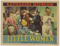 8a078 LITTLE WOMEN LC '33 great image showing all four sisters, Hepburn, Parker, Dee & Bennett!