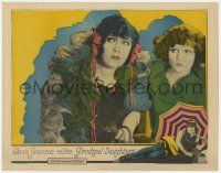 8a084 PRODIGAL DAUGHTERS LC '23 great close up of worried sisters Gloria Swanson & Vera Reynolds!