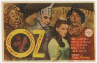 8a133 WIZARD OF OZ Spanish herald '45 Judy Garland, Jack Haley, Bert Lahr, Ray Bolger, different!