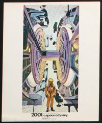 8a156 2001: A SPACE ODYSSEY 10 color English FOH LCs '68 Stanley Kubrick, great Cinerama scenes!