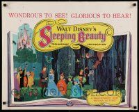 8b139 SLEEPING BEAUTY 1/2sh '59 Walt Disney cartoon fairy tale fantasy classic!