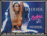 8c113 BOLERO British quad '84 sexiest naked Bo Derek on horseback, an adventure in ecstasy!
