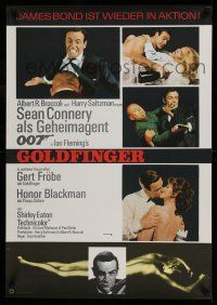 8c036 GOLDFINGER German R70s five great images of Sean Connery as James Bond 007!