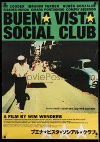 8c653 BUENA VISTA SOCIAL CLUB Japanese 29x41 '99 Wim Wenders, Cuban folk music, Ry Cooder!