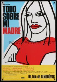 8c060 ALL ABOUT MY MOTHER Spanish '99 Pedro Almodovar's Todo Sobre Mi Madre, cool art by Marine!