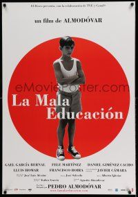 8c061 BAD EDUCATION Spanish '04 Pedro Almodovar's La Mala Educacion, Gael Garcia Bernal!