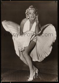 8d700 MARILYN MONROE 26x39 Swiss commercial poster '88 classic skirt blowing up image!