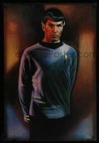 8d631 STAR TREK CREW 3 27x40 commercial posters '91 art of Nimoy, Shatner and Kelley by Struzan!