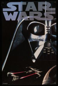 8d644 STAR WARS TRILOGY 3 23x35 commercial posters '95 George Lucas directed classics, different!
