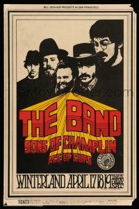 8d240 BAND/SONS OF CHAMPLIN/ACE OF CUPS 14x21 music poster '69 Randy Tuten art, 1st printing!