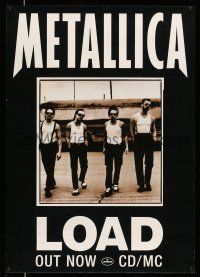 8d312 METALLICA 24x33 music poster '96 Load, cool image of the band!