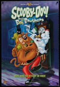 8d796 SCOOBY-DOO MEETS THE BOO BROTHERS 27x40 video poster R00 classic animated cartoon mystery!