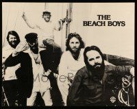 8d243 BEACH BOYS 21x27 music poster '70s black & white Warner Brothers promo!