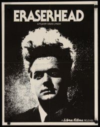 8d405 ERASERHEAD special 17x22 R80s directed by David Lynch, Jack Nance, surreal fantasy horror!