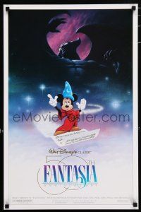 8d408 FANTASIA 18x27 special R90 great image of Mickey Mouse, Disney musical cartoon classic!