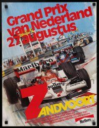 8d350 GRAND PRIX VAN NEDERLAND 17x22 Dutch special '78 Michael Turner artwork of Formula One car!