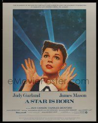 8d479 STAR IS BORN 22x28 special R83 classic close up art of Judy Garland!