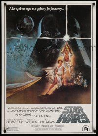 8d483 STAR WARS 20x28 special R82 George Lucas classic sci-fi epic, art by Jung!