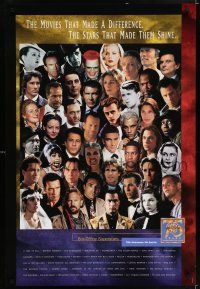 8d824 WARNER BROTHERS 75TH ANNIVERSARY 4TH QUARTER 27x40 video poster '98 many movie superstars!