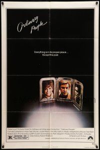 8f620 ORDINARY PEOPLE 1sh '80 Donald Sutherland, Mary Tyler Moore, directed by Robert Redford!