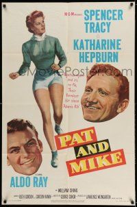8f633 PAT & MIKE 1sh '52 not much meat on Katharine Hepburn but what there is, is choice!