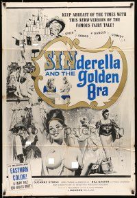 8f792 SINDERELLA & THE GOLDEN BRA int'l 1sh '64 a version for those who think young and naughty!