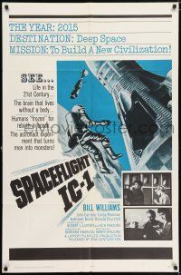 8f815 SPACEFLIGHT IC-1 1sh '65 sci-fi, frozen humans are used to build a new civilization!