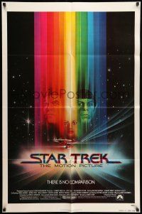 8f829 STAR TREK advance 1sh '79 art of William Shatner, Leonard Nimoy, there is no comparison!
