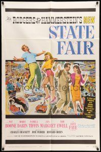 8f835 STATE FAIR 1sh '62 Pat Boone, Ann-Margret, Rodgers & Hammerstein musical!