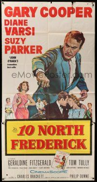 8g582 10 NORTH FREDERICK 3sh '58 Gary Cooper, Diane Varsi, from John O'Hara's best-seller!