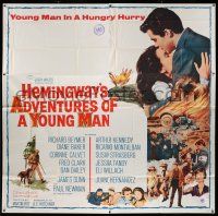 8g339 ADVENTURES OF A YOUNG MAN 6sh '62 Ernest Hemingway, Richard Beymer, Diane Baker, Martin Ritt