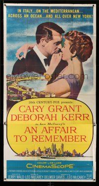 8g587 AFFAIR TO REMEMBER 3sh '57 best scene, Cary says If it had to be one of us, why was it you!
