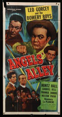 8g600 ANGELS' ALLEY 3sh '48 Leo Gorcey & The Bowery Boys + Frankie Darro stop car thieves!