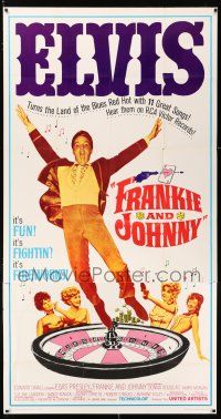 8g697 FRANKIE & JOHNNY 3sh '66 Elvis Presley turns the land of the blues red hot, roulette!