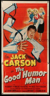 8g712 GOOD HUMOR MAN 3sh '50 great art of ice cream man Jack Carson falling by pretty ladies!