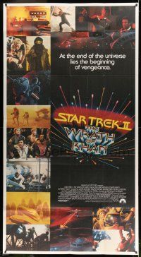 8g899 STAR TREK II int'l 3sh '82 The Wrath of Khan, Leonard Nimoy, William Shatner, sci-fi sequel!