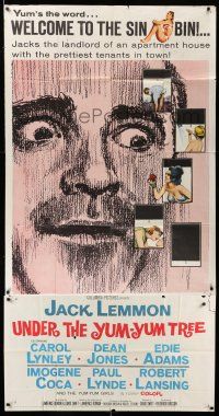 8g959 UNDER THE YUM-YUM TREE 3sh '63 Jack Lemmon romances Carol Lynley & many sexy girls!