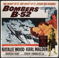8g371 BOMBERS B-52 6sh '57 Natalie Wood, Karl Malden, great art of U.S. Air Force airplanes!