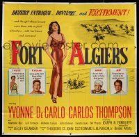 8g410 FORT ALGIERS 6sh '53 sexy Yvonne de Carlo means everything to men of the desert!