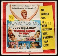 8g439 IT SHOULD HAPPEN TO YOU 6sh '54 sexy Judy Holliday, Peter Lawford, Jack Lemmon's 1st role!