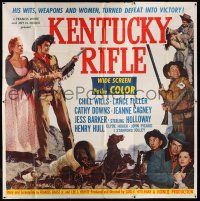 8g445 KENTUCKY RIFLE 6sh '55 with his wits, weapons & women he faced victory or sudden death!