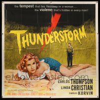 8g550 THUNDERSTORM 6sh '56 bad sexy Linda Christian, the tempest that lies flesh-deep in a woman!