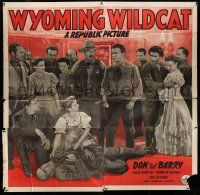 8g575 WYOMING WILDCAT 6sh '41 great image of cowboy hero Don Red Barry saving the day, rare!